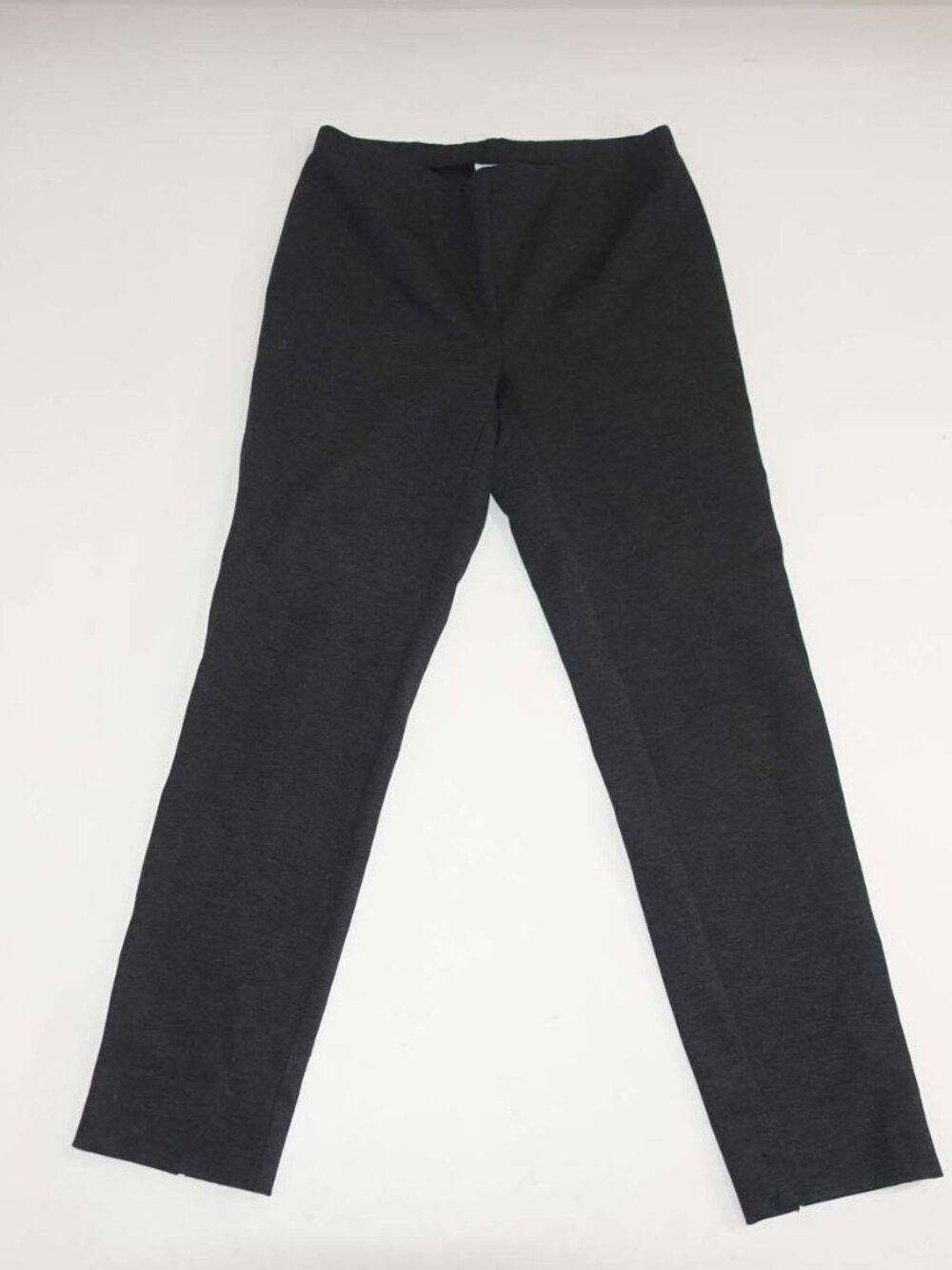 J. Jill Women's Ponte Slim Leg Pull On Pants Size Small Charcoal Gray Stretch S
